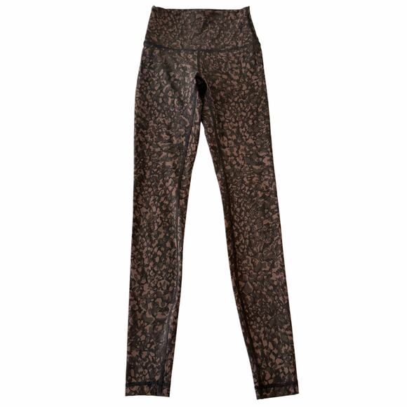 Lululemon Wunder Under High-Rise Tight 28" Wild Thing Camo Brown Earth Multi 2 - Picture 6 of 12